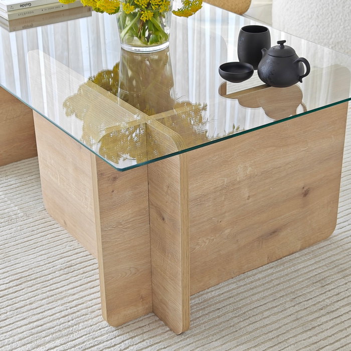 Hanah Home Mesa de Centro Giona - Sapphire